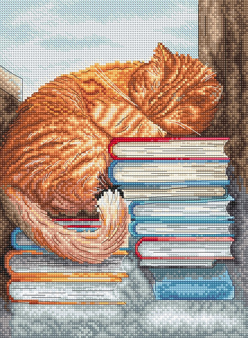 Afternoon nap L8095 Counted Cross Stitch Kit