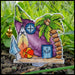 Eggplant - PDF Cross Stitch Pattern - Wizardi