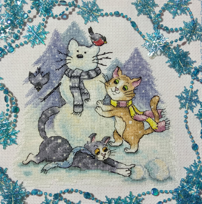 Ginger & Ash. January - PDF Cross Stitch Pattern