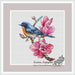 Exotic Birds. Sialia - PDF Cross Stitch Pattern - Wizardi