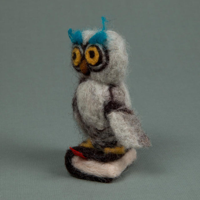 Felting kit Wise owl V-23C - Wizardi