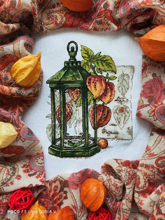 Physalis - PDF Cross Stitch Pattern