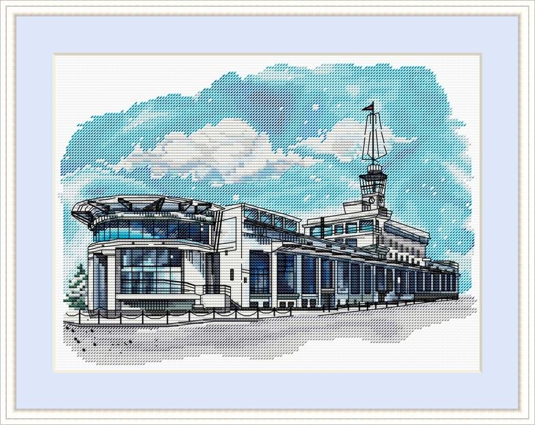 River Station - PDF Cross Stitch Pattern