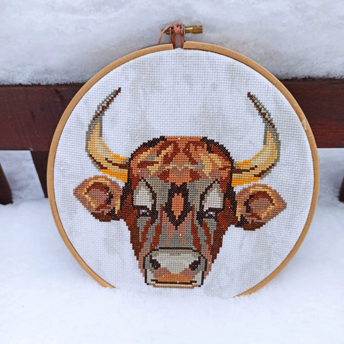 Bull - PDF Cross Stitch Pattern