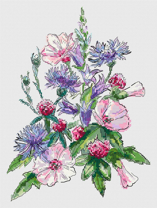 Blooms of Sunshine - PDF Cross Stitch Pattern