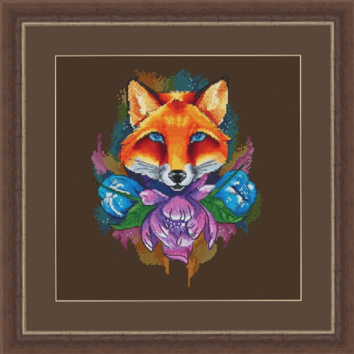 Fox - PDF Cross Stitch Pattern - Wizardi