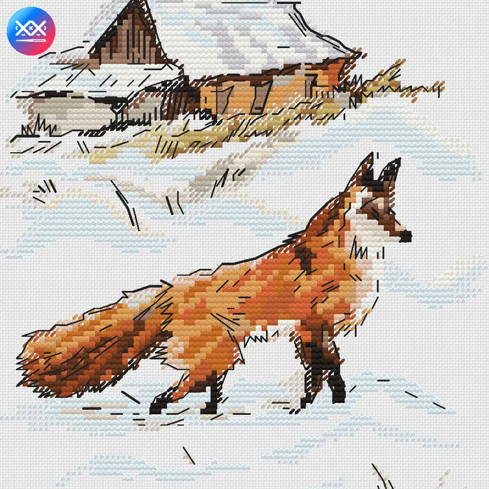 Enigmatic Encounter - PDF Cross Stitch Pattern