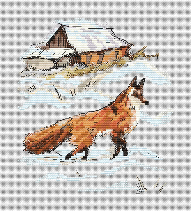 Enigmatic Encounter - PDF Cross Stitch Pattern