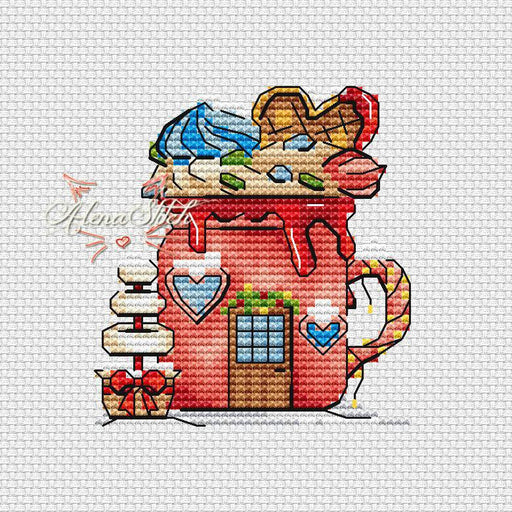 Freakshake - PDF Cross Stitch Pattern - Wizardi