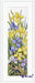 Frogs in the Flowers K-135 Counted Cross-Stitch Kit - Wizardi