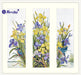 Frogs in the Flowers K-135 Counted Cross-Stitch Kit - Wizardi