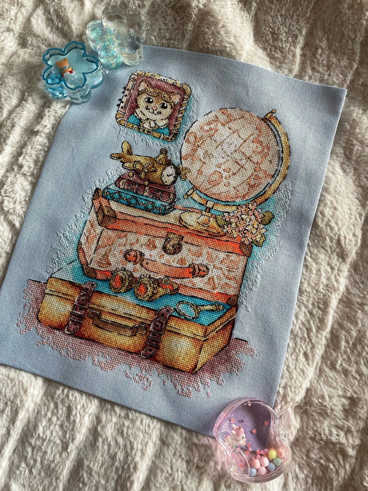 My hero. Steampunk - PDF Cross Stitch Pattern