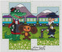 Gene & Cheburashka - PDF Cross Stitch Pattern - Wizardi