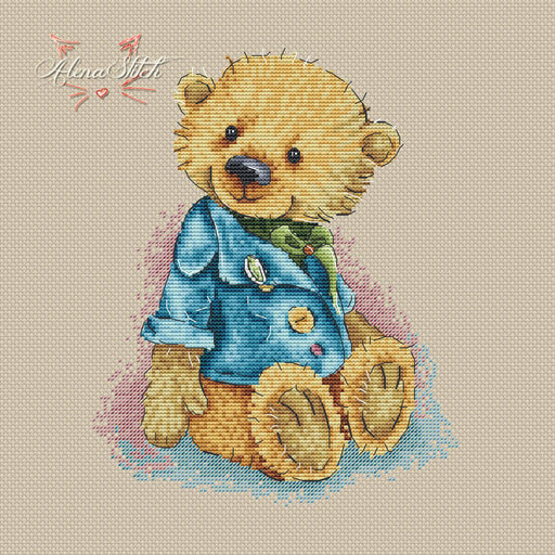 George - PDF Cross Stitch Pattern - Wizardi