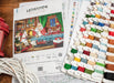 Getting ready for the Christmas L8074 Counted Cross Stitch Kit - Wizardi