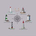 Guardians of the seas - PDF Cross Stitch Pattern - Wizardi