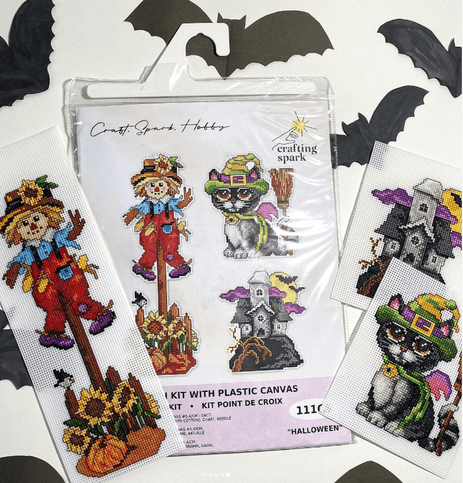 "Halloween" 111CS Counted Cross-Stitch Kit - Wizardi
