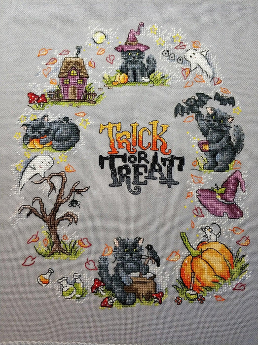 Halloween - PDF Cross Stitch Pattern - Wizardi