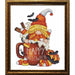 Happy Halloween Gnome - PDF Cross Stitch Pattern - Wizardi