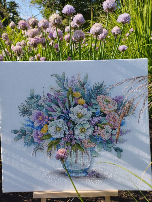 Exotic Bouquet - PDF Cross Stitch Pattern