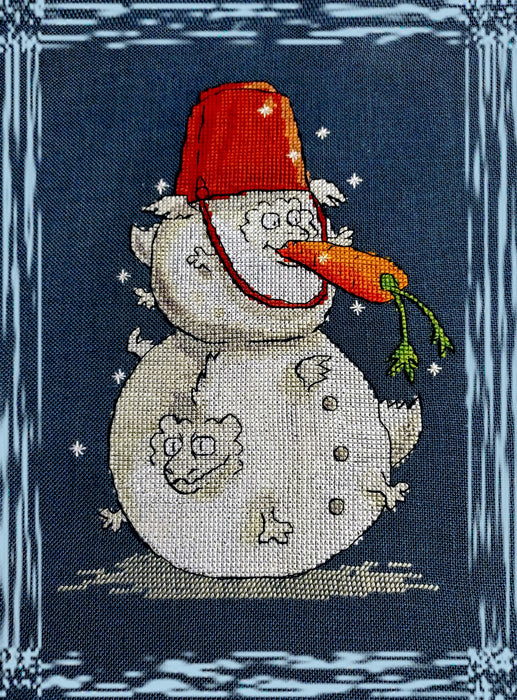 Snowman - PDF Cross Stitch Pattern