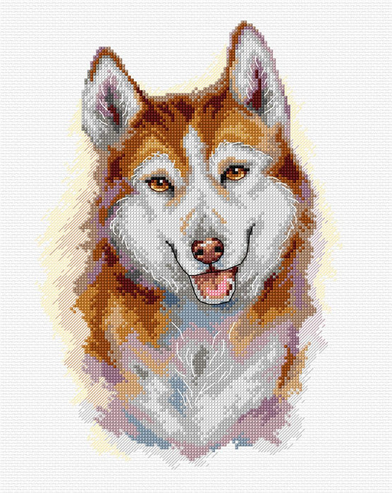 Husky 133CS Counted Cross-Stitch Kit - Wizardi