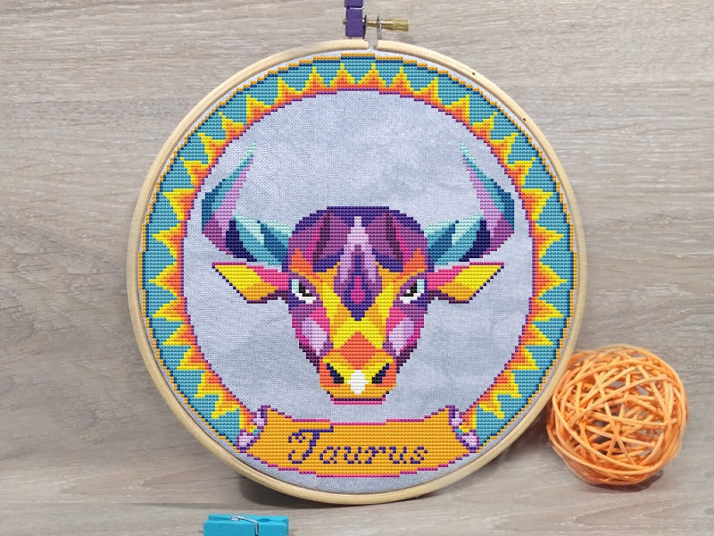 Taurus - PDF Cross Stitch Pattern