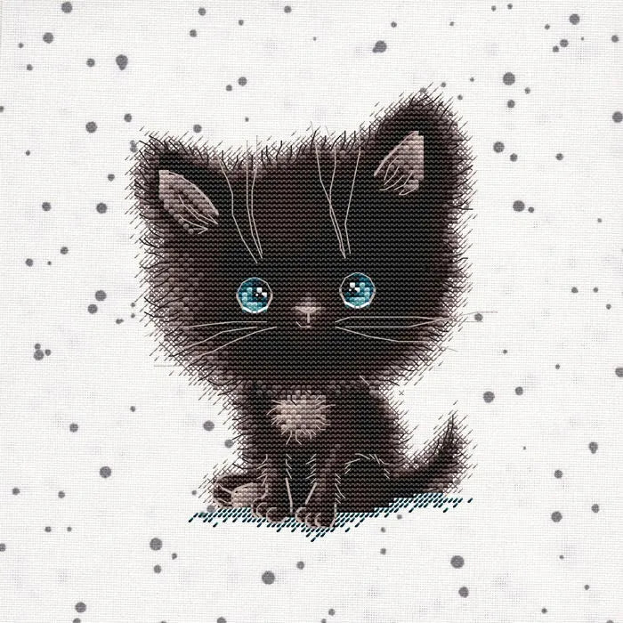 Fluffy - PDF Cross Stitch Pattern