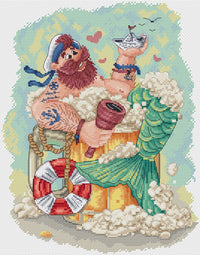 If The Sea Were Bear - PDF Cross Stitch Pattern