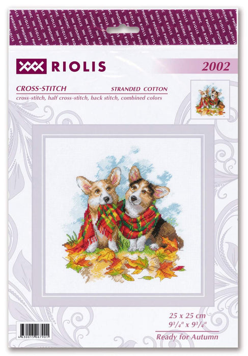 Ready for Autumn R2002 Counted Cross Stitch Kit