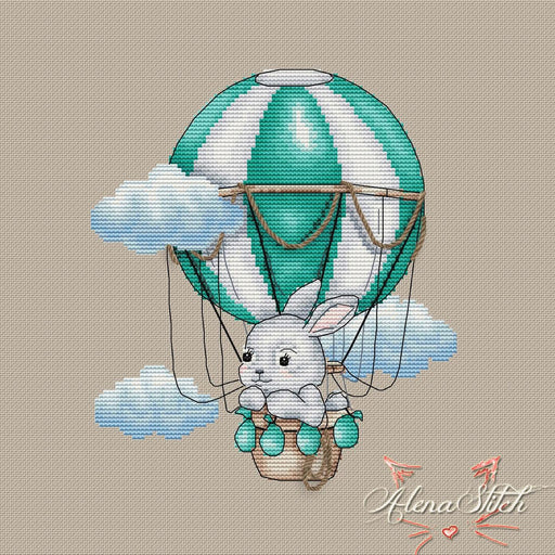 In the Clouds - PDF Cross Stitch Pattern - Wizardi