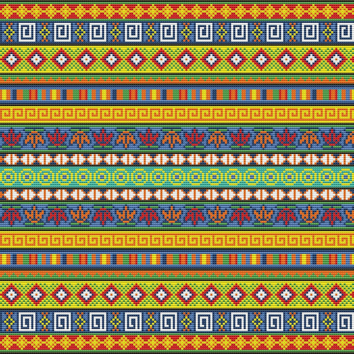 Indian Motifs 3 - PDF Cross Stitch Pattern - Wizardi