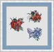 Insects. Bumblebee - PDF Cross Stitch Pattern - Wizardi