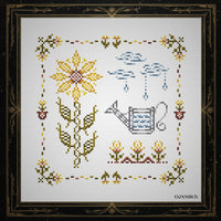 Sunflower - PDF Cross Stitch Pattern
