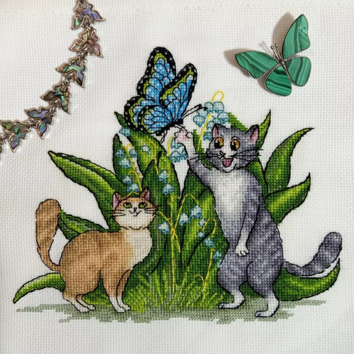 Ginger & Ash. May - PDF Cross Stitch Pattern