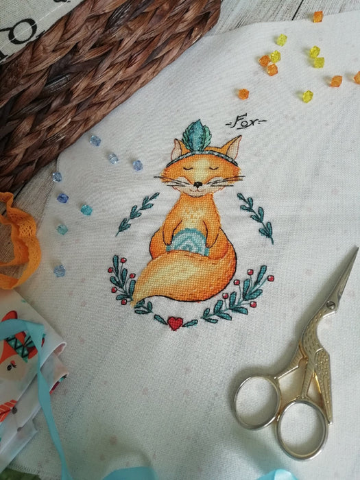 The wisdom of the fox - PDF Cross Stitch Pattern