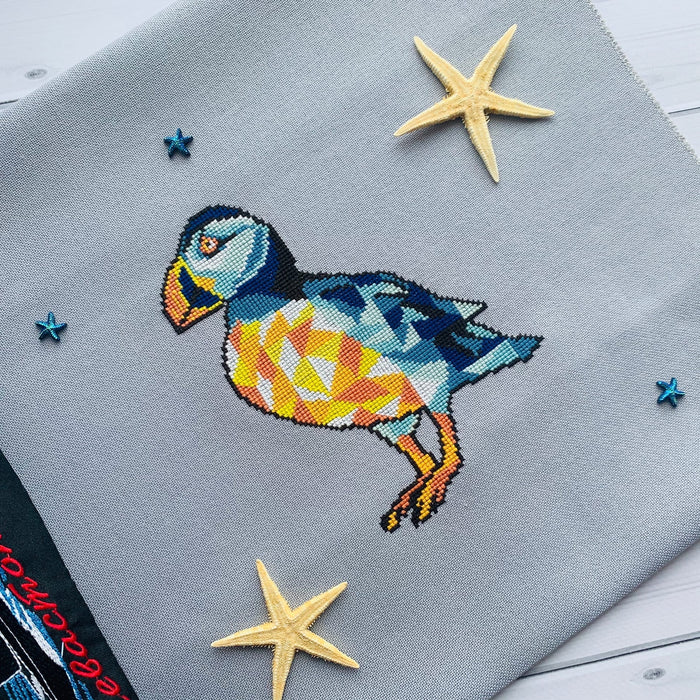 Atlantic puffin - PDF Cross Stitch Pattern