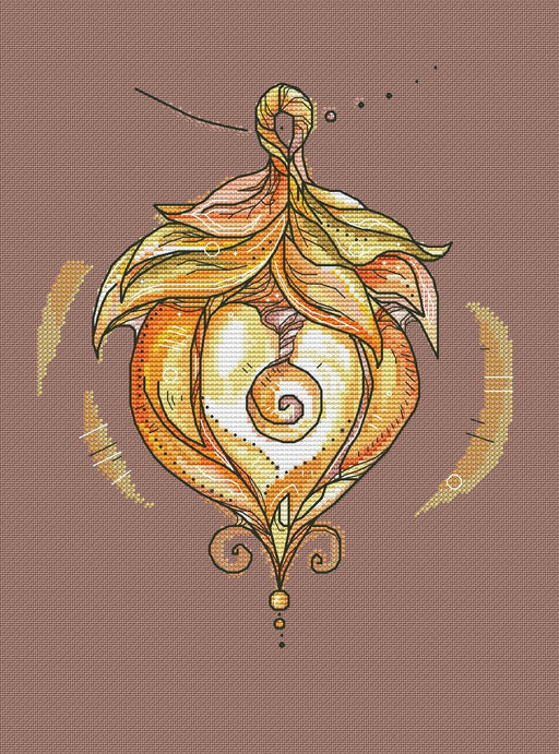 Lantern 3 - PDF Cross Stitch Pattern - Wizardi