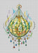 Lantern-globe - PDF Cross Stitch Pattern - Wizardi