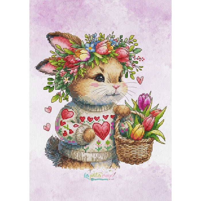 Spring Bunny - PDF Cross Stitch Pattern