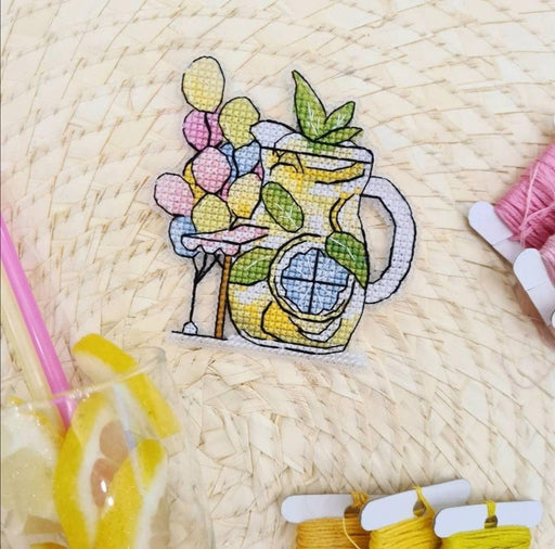 Lemonade - PDF Cross Stitch Pattern - Wizardi