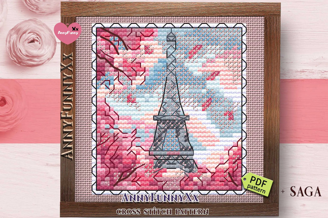 Parisian Magic - PDF Cross Stitch Pattern