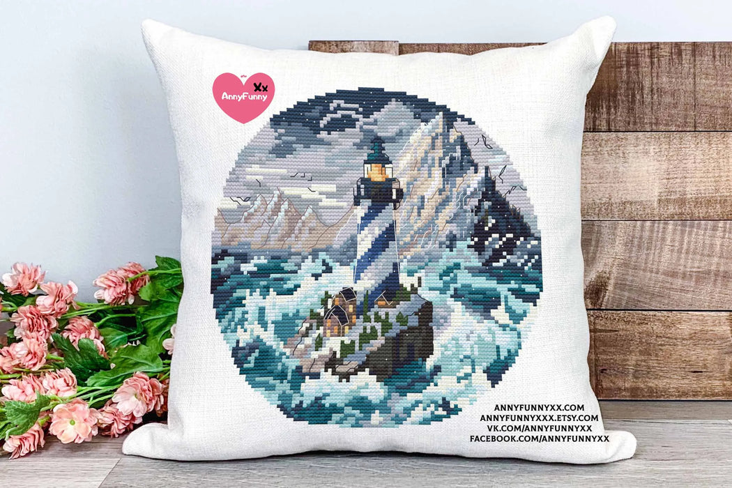 Ice Lighthouses. The Last Stronghold - PDF Cross Stitch Pattern