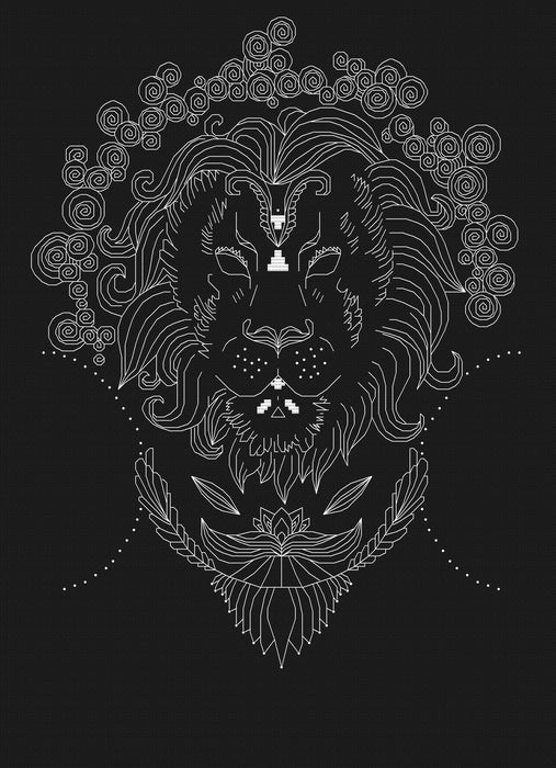 Lion - PDF Cross Stitch Pattern - Wizardi