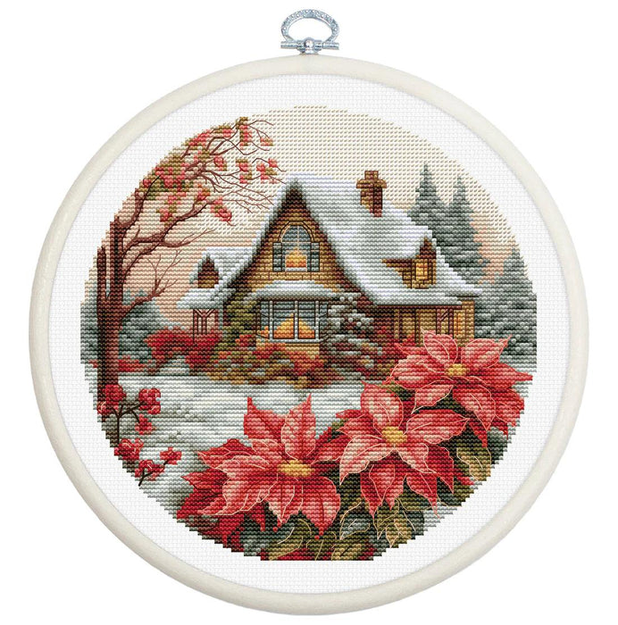 Little House in The Forest BC227L Counted Cross-Stitch Kit - Wizardi