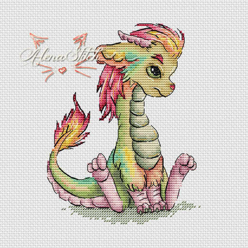 Lollypop - PDF Cross Stitch Pattern - Wizardi