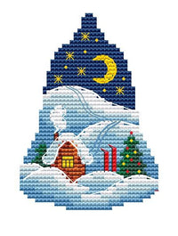 Evening in the Mountains - PDF Cross Stitch Pattern