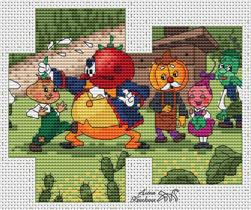 Chipolino - PDF Cross Stitch Pattern