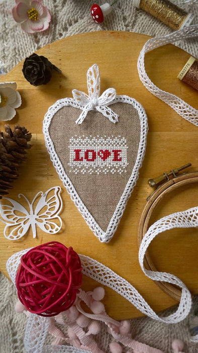 Love - Free PDF Cross Stitch Pattern