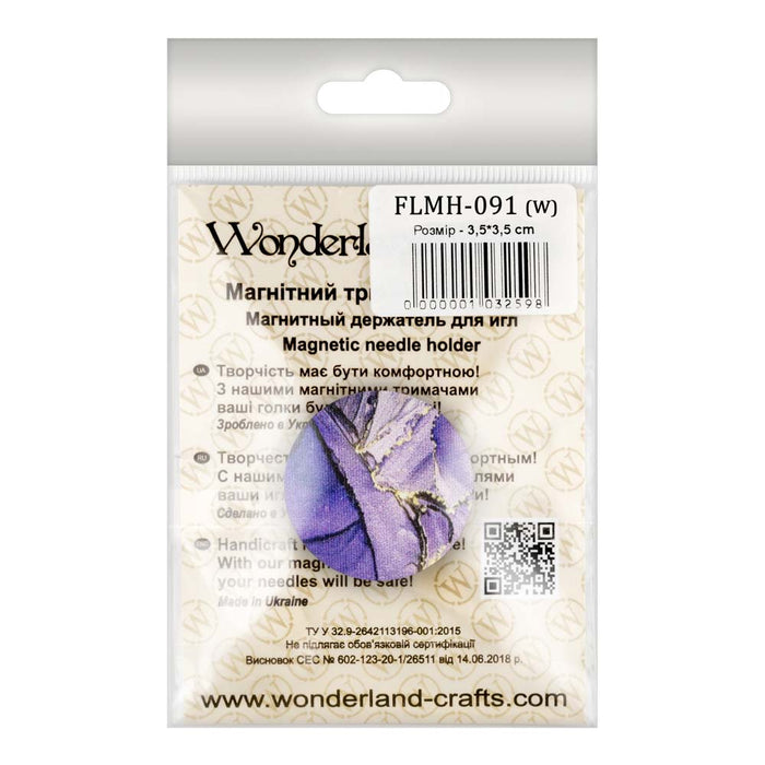 Magnetic needle holder "wooden" FLMH-091(W)